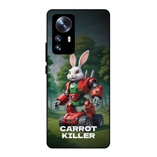 Carrot Killer Metal Back Case for Xiaomi 12 Pro