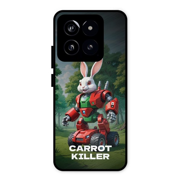 Carrot Killer Metal Back Case for Xiaomi 14