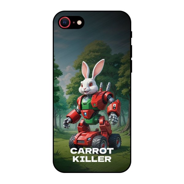 Carrot Killer Metal Back Case for iPhone 8