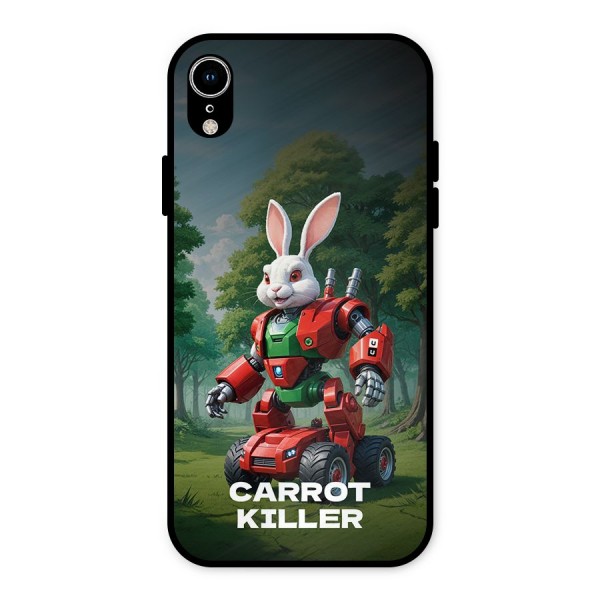 Carrot Killer Metal Back Case for iPhone XR