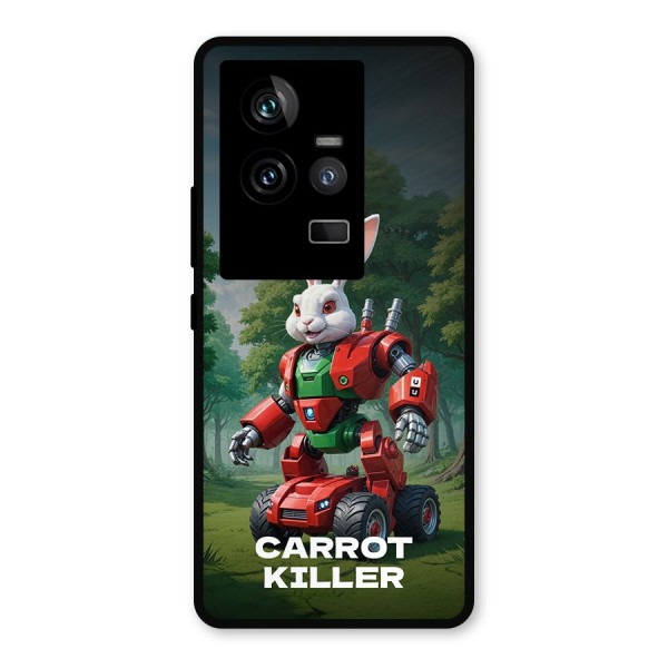 Carrot Killer Metal Back Case for iQOO 11 5G