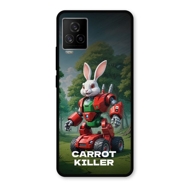 Carrot Killer Metal Back Case for iQOO 7 Legend 5G