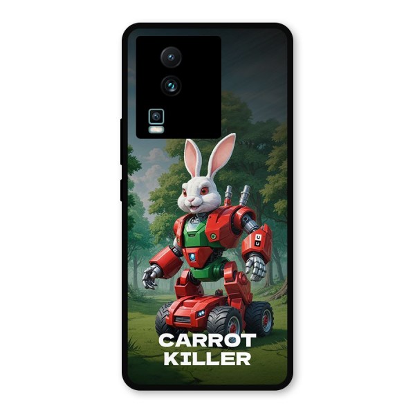 Carrot Killer Metal Back Case for iQOO Neo 7 Pro