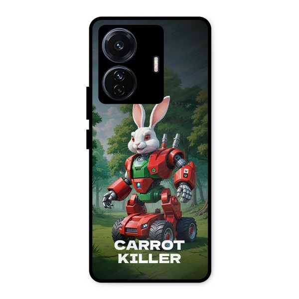 Carrot Killer Metal Back Case for iQOO Z6