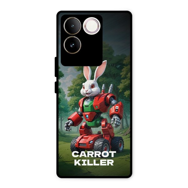 Carrot Killer Metal Back Case for iQOO Z7 Pro