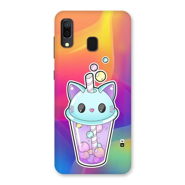 Cat Drink Back Case for Galaxy A30