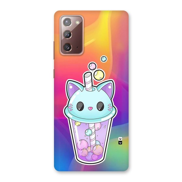 Cat Drink Back Case for Galaxy Note 20