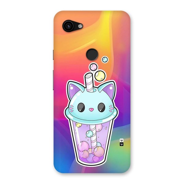 Cat Drink Back Case for Google Pixel 3a XL