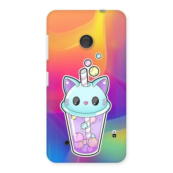 Cat Drink Back Case for Lumia 530