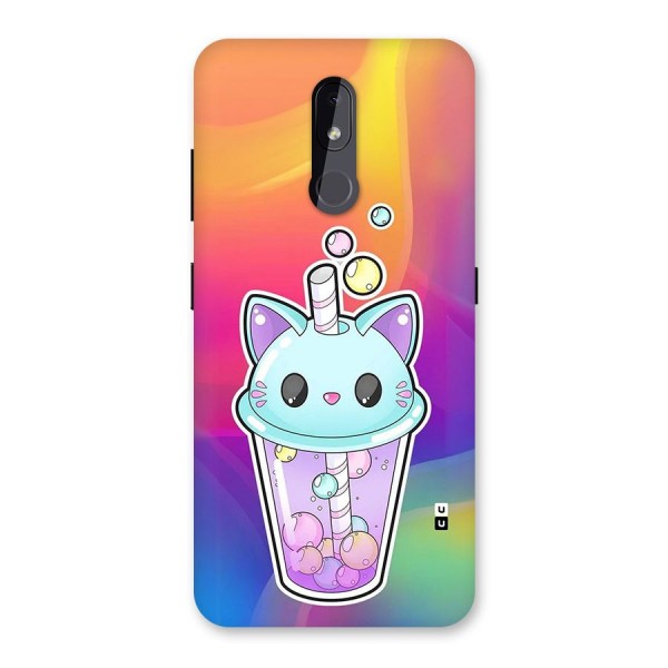 Cat Drink Back Case for Nokia 3.2