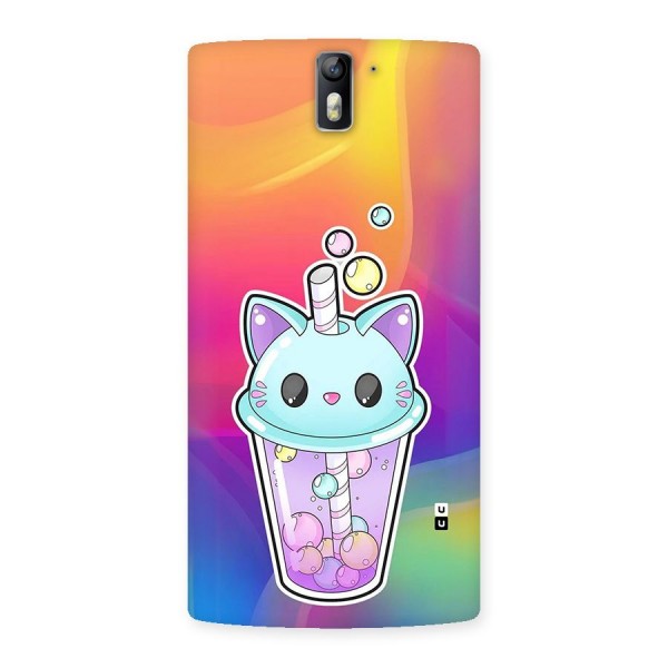 Cat Drink Back Case for OnePlus One