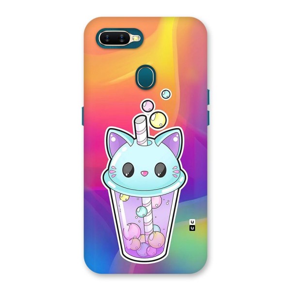 Cat Drink Back Case for Oppo A11k