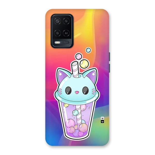 Cat Drink Back Case for Oppo A54