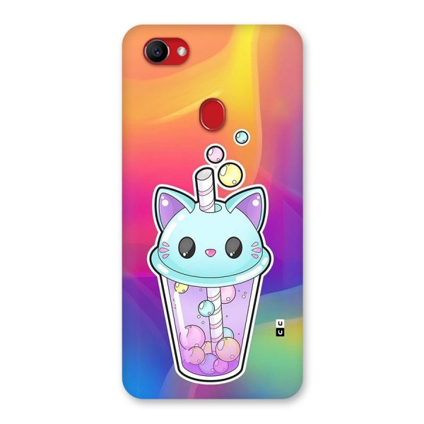 Cat Drink Back Case for Oppo F7