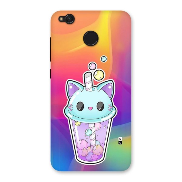 Cat Drink Back Case for Redmi 4