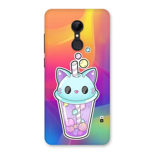 Cat Drink Back Case for Redmi 5