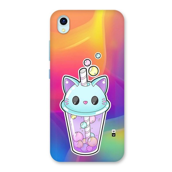 Cat Drink Back Case for Vivo Y1s