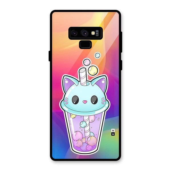 Cat Drink Glass Back Case for Galaxy Note 9