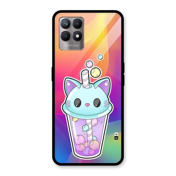 Cat Drink Glass Back Case for Realme 8i