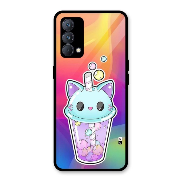 Cat Drink Glass Back Case for Realme GT Master Edition