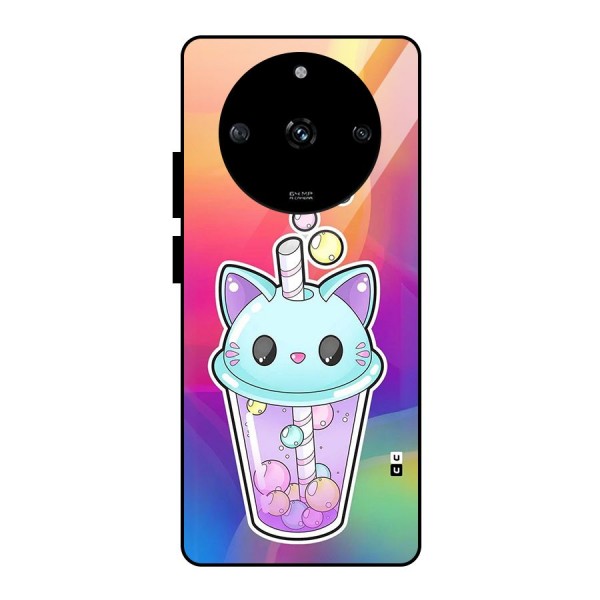 Cat Drink Glass Back Case for Realme Narzo 60 5G