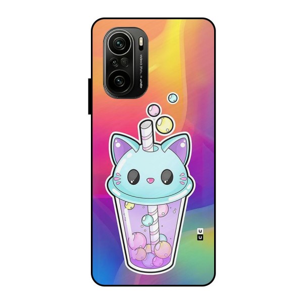 Cat Drink Metal Back Case for Mi 11x