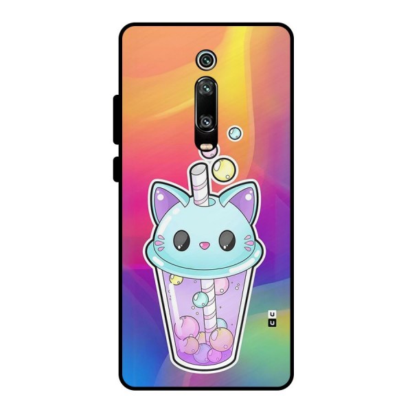 Cat Drink Metal Back Case for Redmi K20