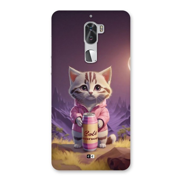 Cat Holding Can Back Case for Coolpad Cool 1