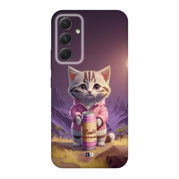 Cat Holding Can Back Case for Galaxy A54