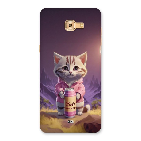 Cat Holding Can Back Case for Galaxy C9 Pro