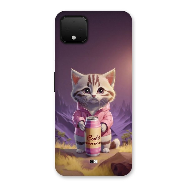 Cat Holding Can Back Case for Google Pixel 4 XL