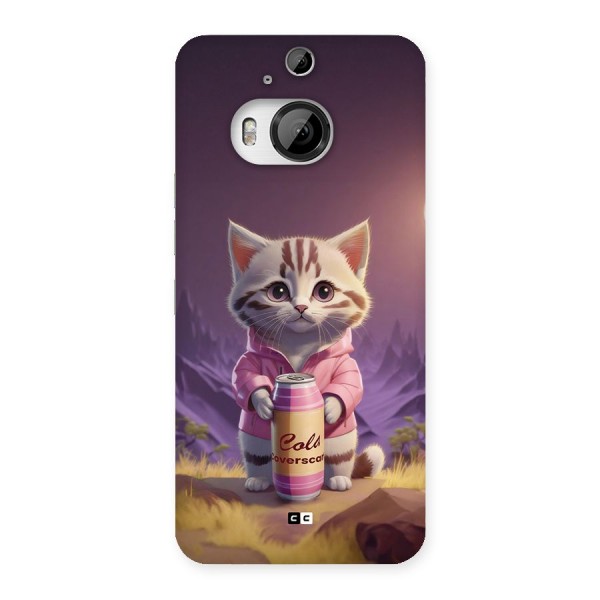 Cat Holding Can Back Case for HTC One M9 Plus