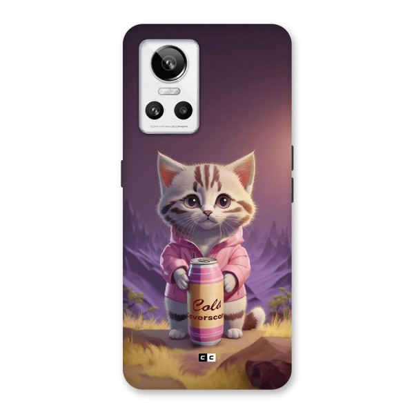 Cat Holding Can Back Case for Realme GT Neo 3