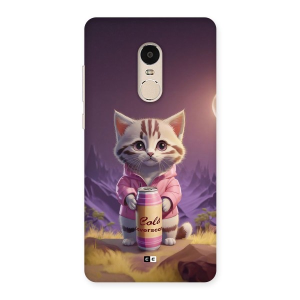 Cat Holding Can Back Case for Redmi Note 4