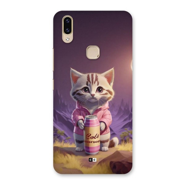 Cat Holding Can Back Case for Vivo V9