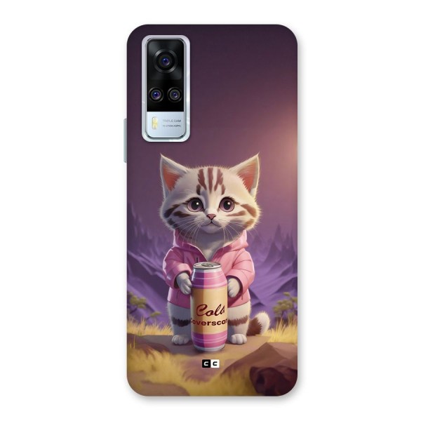 Cat Holding Can Back Case for Vivo Y51