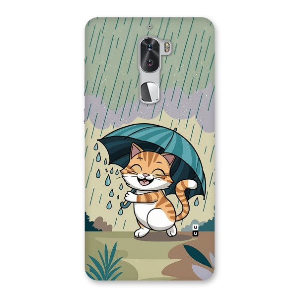 Cat In Rain Back Case for Coolpad Cool 1