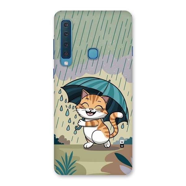 Cat In Rain Back Case for Galaxy A9 (2018)