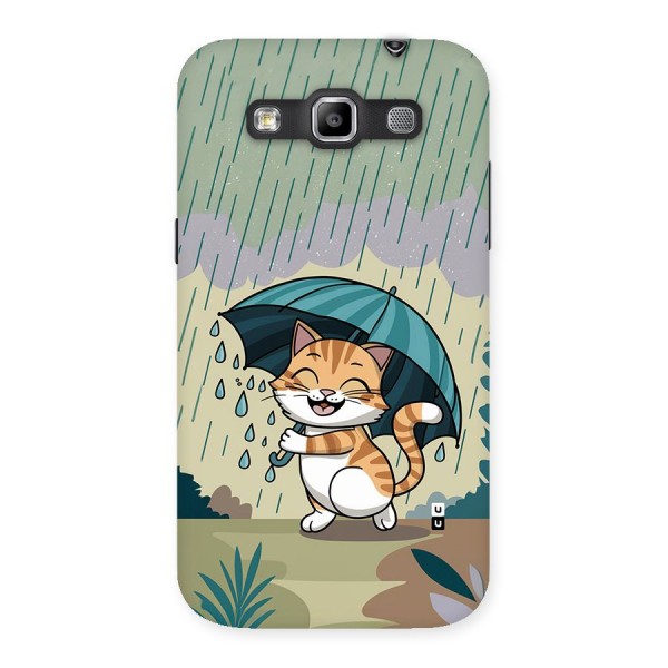 Cat In Rain Back Case for Galaxy Grand Quattro