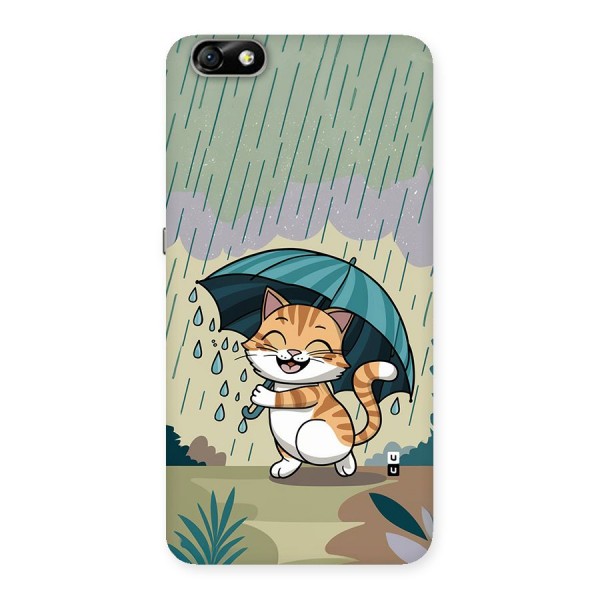 Cat In Rain Back Case for Honor 4X