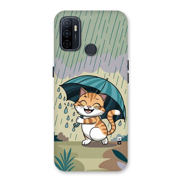 Cat In Rain Back Case for Oppo A33 (2020)