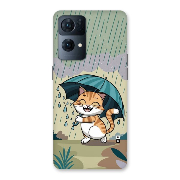 Cat In Rain Back Case for Oppo Reno7 Pro 5G