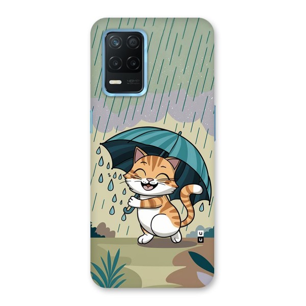 Cat In Rain Back Case for Realme 8 5G