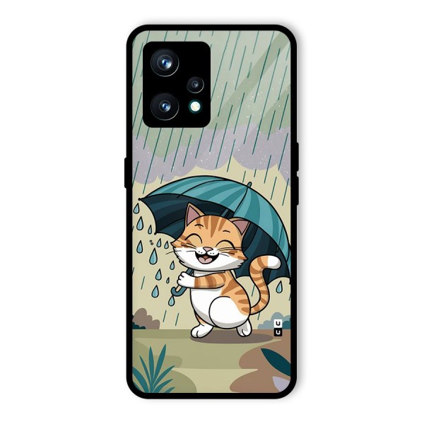 Cat In Rain Back Case for Realme 9