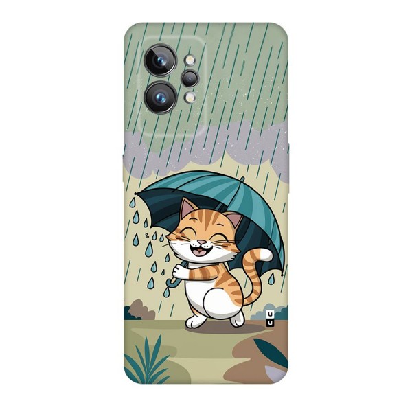 Cat In Rain Back Case for Realme GT2 Pro