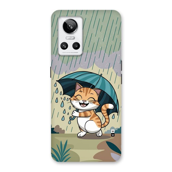 Cat In Rain Back Case for Realme GT Neo 3