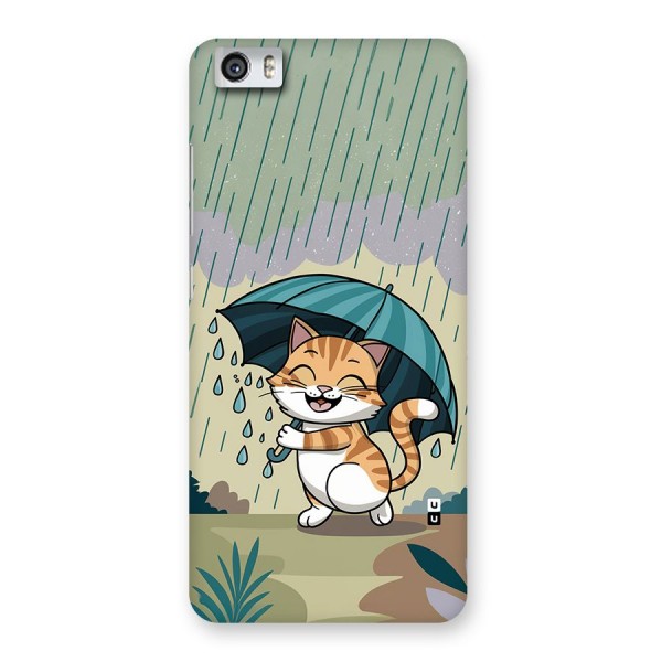 Cat In Rain Back Case for Redmi Mi 5