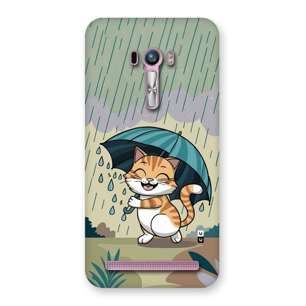 Cat In Rain Back Case for Zenfone Selfie