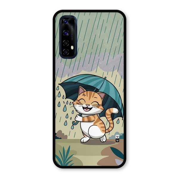 Cat In Rain Metal Back Case for Realme 7