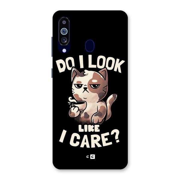 Cat Look Like Care Back Case for Galaxy A60